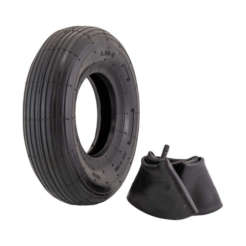 Marathon 4.00-6" Replacement Pneumatic Wheel Tire and Tube - Image 1